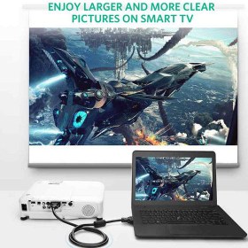 تصویر کابل VGA یوگرین VG101 مدل 11630 طول 1.5 متر UGREEN VG101-11630 VGA Male to Male Cable