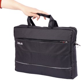 تصویر کیف ضربه گیر دار دوشی طرح Asus برای لپ تاپ 15.6 ا Asus (copy) Shoulder Bag Asus (copy) Shoulder Bag