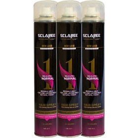 تصویر اسپری حالت‌دهنده مو کد 1 حجم 250 میل اسکلاره Sclaree hair styling spray code 1 volume 250 ml