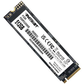 تصویر اس اس دی 512 گیگابایت پاتریوت مدل P320 M.2 2280 PCIe Gen3 NVMe Patriot P320 M.2 2280 PCIe Gen3 NVMe 512GB Internal SSD