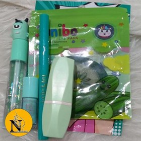 تصویر پک سبز آرایشی 