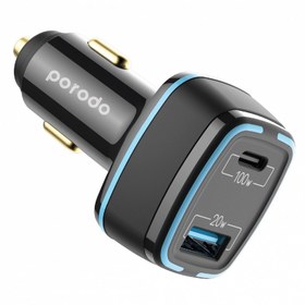 تصویر شارژر فندکی پرودو PD-CCPD Porodo PD-CCPD Car Charger