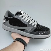 تصویر کتونی نایک ایر جردن تراویس Nike Air Jordan 1 Travis voodoo 