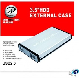 تصویر باکس هارد USB 2.0 ‏3.5 اینچ XP-HC 196 