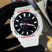 تصویر ساعت مچی کاسیو جی شاک ساعت جهانی white Casio G-Shock GA-2100 