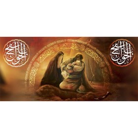 تصویر کتیبه مخمل محرمی کد ۰۵۰۱۶۳ 