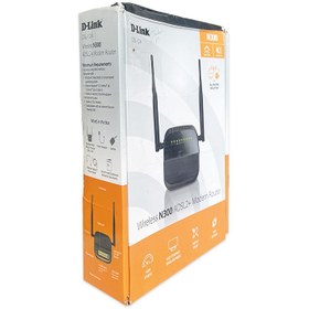 تصویر مودم روتر D LINK WIRELESS N300 ADSL2 ROUTER استوک 