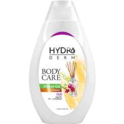 تصویر شامپو بدن کرمی هیدرودرم مدل عود و آرگان حجم 500 میلی لیتر 