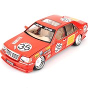 تصویر ماکت ماشین مرسدس بنز W140 مدل ۱/۲۴ 