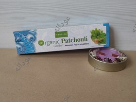 تصویر عود خوشبو کننده شاخه ای ناندیتا NaNDITa مدل دست ساز پچولی (نعنا هندی) Patchouli - جعبه 50گرمی (20تا25 شاخه) Patchouli