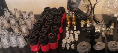 تصویر رابط شلنگ خور کارواش رابط لوله کارواش کوپلینگ 