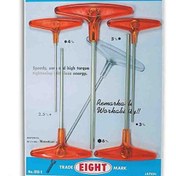 تصویر ست آچار آلن شش گوش ایت دسته T بلند 5 عددی مدل 018-1 