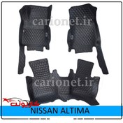 تصویر کفپوش گلدوزی نیسان آلتیما موکت دار 6 بعدی 