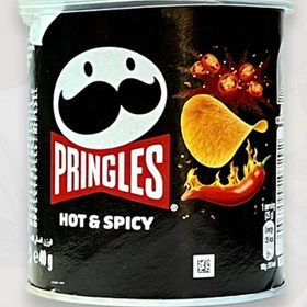 تصویر چیپس پرینگلز pringles تند آتیشی 40 گرمی 