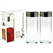 تصویر بانکه ادویه 4 'تنظیم شده با درب فلزی نمک شاکر پپر بهار مجموعه 240 سی 43890 پاشاباغچه Paşabahçe 