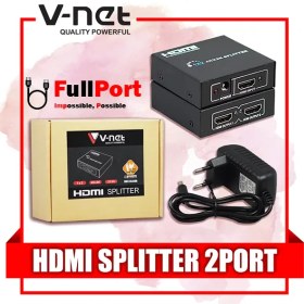 تصویر اسپلیتر 1 به 2 HDMI وی نت V-Net HDMI 1x2 Splitter