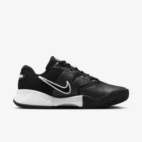 تصویر کتونی تنیس مدل NikeCourt Lite 4 رنگ سیاه/آنتراسیت/سفید مردانه نایک 