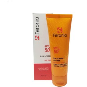 تصویر کرم ضدآفتاب فرونیا مدل 508 حجم 50 میلی لیتر Feronia Sunscreen Oil Free 