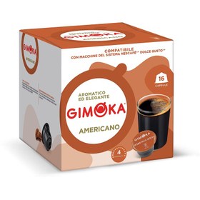 تصویر کپسول قهوه جیموکا آمریکانو «دولچه گوستو» | Gimoka Americano Dolce Gusto 