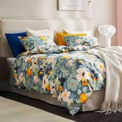 تصویر ست کاور لحاف و روبالشی دو نفره ایکیا مدل FALTGRASMOTT 