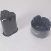 تصویر پوسته قاب باطری ۳ سل ۳گوش دریل شارژی برد باتری 