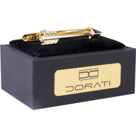 تصویر گیره کراوات تیر طلایی 