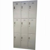 تصویر کمد فلزی 9 درب با قطر 0.5 (پس کرایه) 