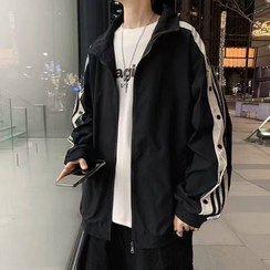 تصویر سویشرت خط سفید (985636) - کرم / S 