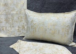 تصویر رو بالشی مخمل پتینه‌ای تراکم بالا کد محصول 001 برند خوشنام هگمتان یک جفتی - 1 جفت (دو عدد) 