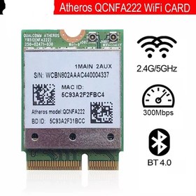 تصویر کارت وایرلس لپ تاپ Qualcomm Atheros QCNFA222 M.2 