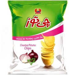 تصویر چیپس پیاز و جعفری چی توز وزن ۶۵ گرم 