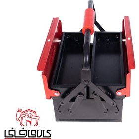 تصویر جعبه ابزار فلزی 30 سانتی متر 2 طبقه رونیکس مدل RH9170 tool box 30 cm 2 floors Ronix model RH 9170