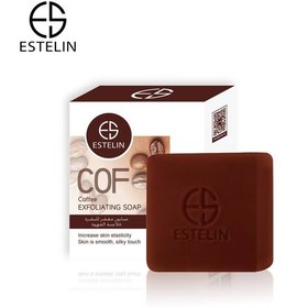 تصویر صابون لایه بردار قهوه استلین Estelin Coffee Exfoliating Soap 