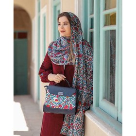 تصویر ست کیف و شال زنانه پیچک کد 03 Women Bag and Shawl Set Code 03