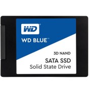 تصویر اس اس دی اینترنال وسترن دیجیتال مدل Blue WDS100T2B0A ظرفیت 1 ترابایت چیپس و پاپ کورن وسترن