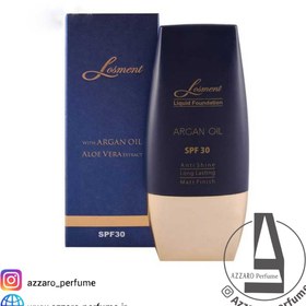 تصویر کرم پودر تیوپی لوسمنت حاوی آرگان و SPF30 شماره ۲۲۳ حجم ۳۰ میلی لیتر Losment Liquid Foundation no.223 30ml