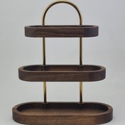 تصویر شیرینی‌خوری -آجیل و تنقلات چوبی مدل Walnut Charm 