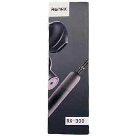 تصویر هندزفری سیم دار ریمکس مدل rx-300 