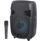 تصویر اسپیکر بی سیم گریت نایس مدل GTS-1248 به همراه میکروفون Greatnice GTS-1248 Wireless Speaker