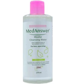 تصویر میسلار واتر چشم و صورت مدانسر Medanswer مناسب پوست خشک و حساس 275ml 