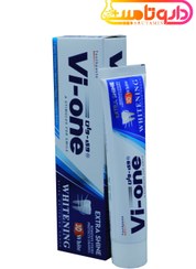 تصویر خمیر دندان سفیدکننده Whitening وی وان 90 گرم vi one whitening toothpast 90gr