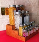 تصویر پک ادویه با استند پله ای 