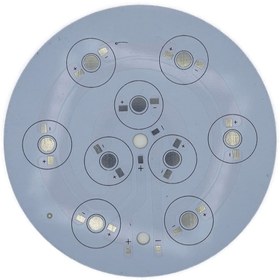 تصویر PCB گرد 9W 