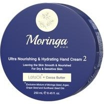 تصویر کرم دست فوق سبک و آبرسان 2 مورینگا مناسب پوست خشک و حساس 250 میل Moringa Cream Hand Ultra Light Hydrating 2 For Dry & Sensitive Skin 250ml