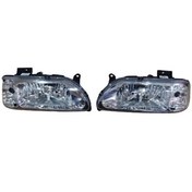 تصویر چراغ جلو شیدکو مدل 131 مناسب برای پراید 131 مجموعه 2 عددی Shidco model 131 headlight, suitable for Pride 131, set of 2 pieces