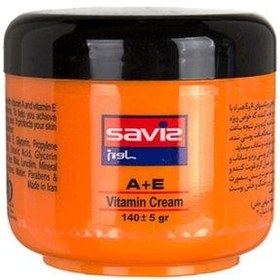 تصویر کرم حاوی ویتامین A و E حجم 140گرم ساویز Saviz Vitamin Cream A And E 140g