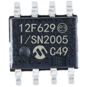 تصویر SMD آی سی میکرو کنترلر PIC 12F629T-I/SN پکیج SO8 