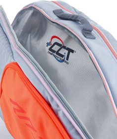 تصویر ساک تنیس هد | Radical 9R Supercombi Bag Grey/Orange 