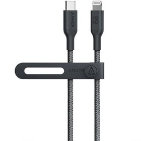 تصویر کابل USB C به لایتنینگ 90cm انکر Anker 542 USB-C to Lightning Cable A80B5 