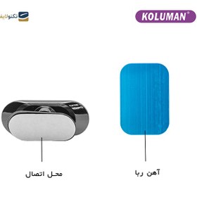 تصویر پایه نگهدارنده گوشی موبایل کلومن مدل K-HD015 Koluman K-HD015 Phone Holder